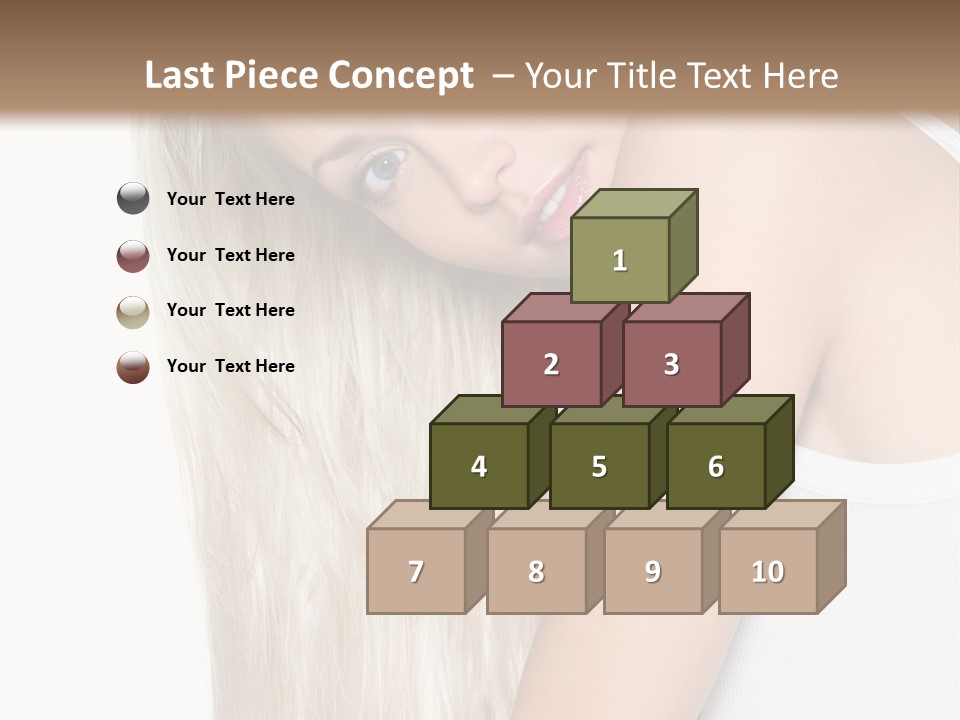 Fashion Looking Beauty PowerPoint Template