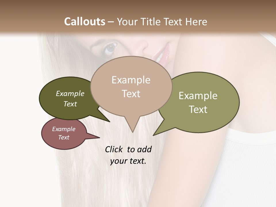 Fashion Looking Beauty PowerPoint Template