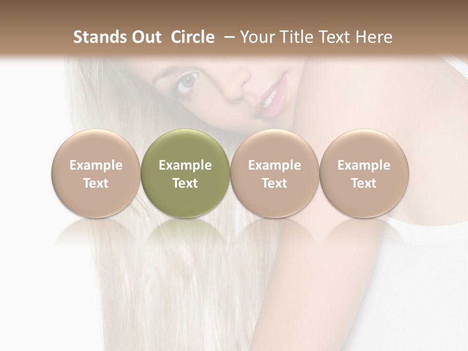 Fashion Looking Beauty PowerPoint Template