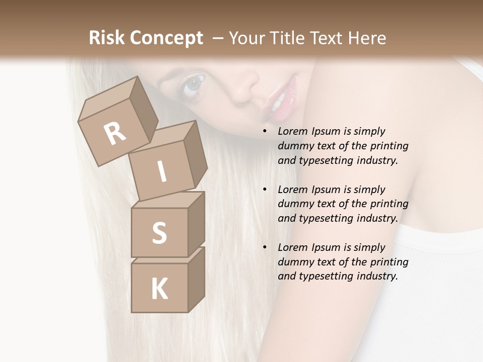 Fashion Looking Beauty PowerPoint Template