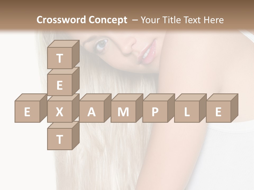 Fashion Looking Beauty PowerPoint Template