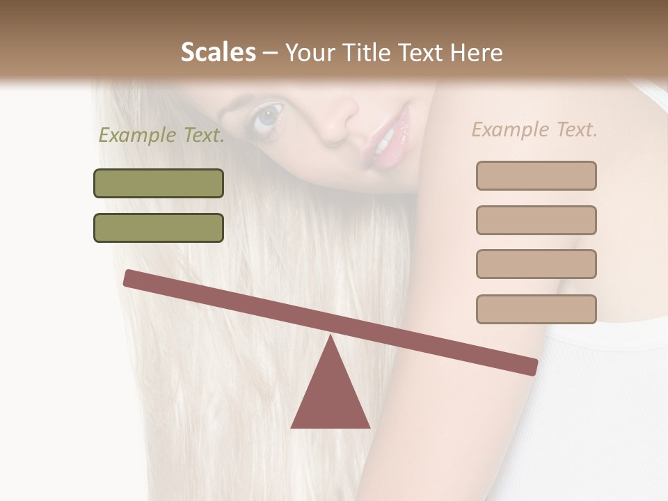 Fashion Looking Beauty PowerPoint Template