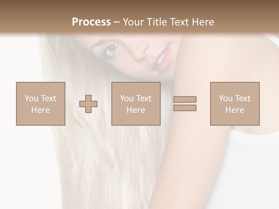 Fashion Looking Beauty PowerPoint Template