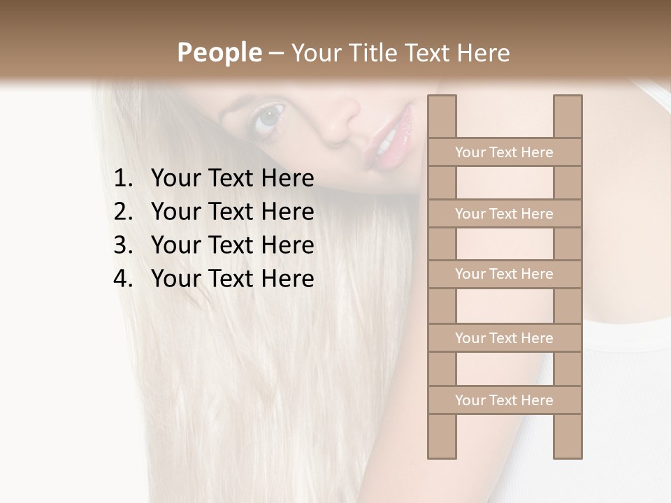 Fashion Looking Beauty PowerPoint Template