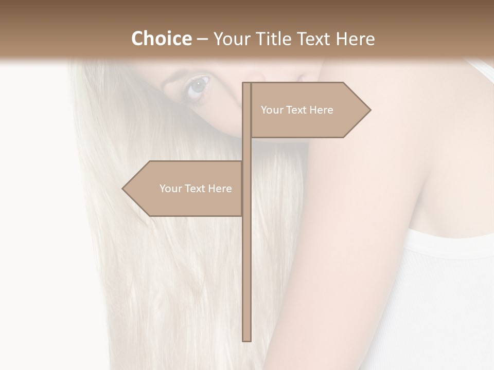 Fashion Looking Beauty PowerPoint Template