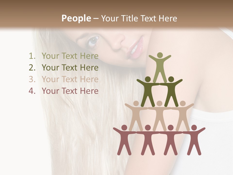 Fashion Looking Beauty PowerPoint Template