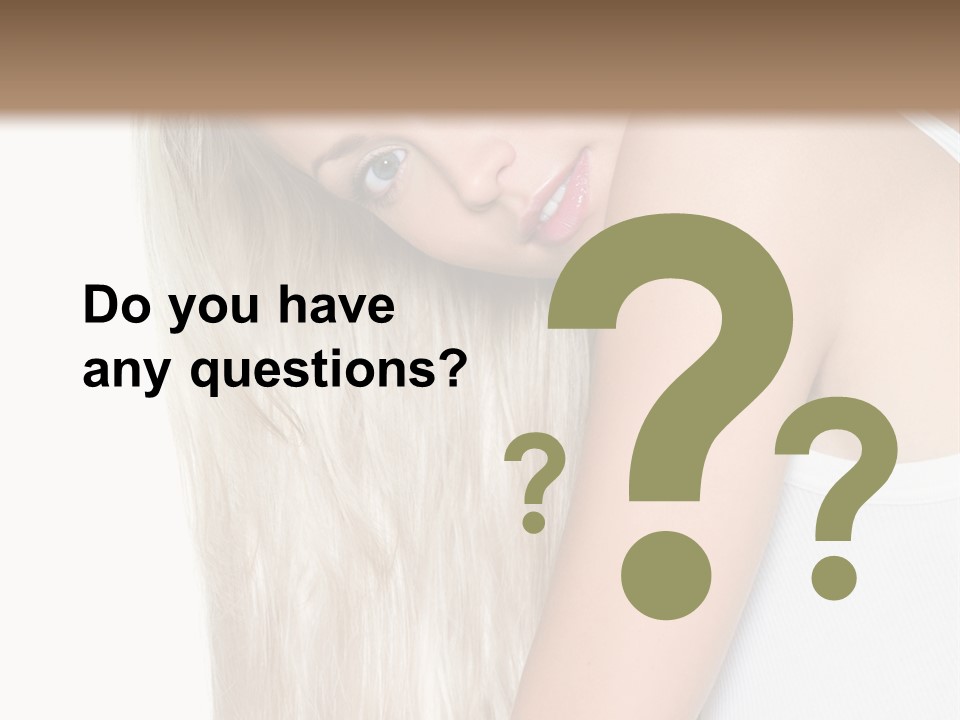 Fashion Looking Beauty PowerPoint Template