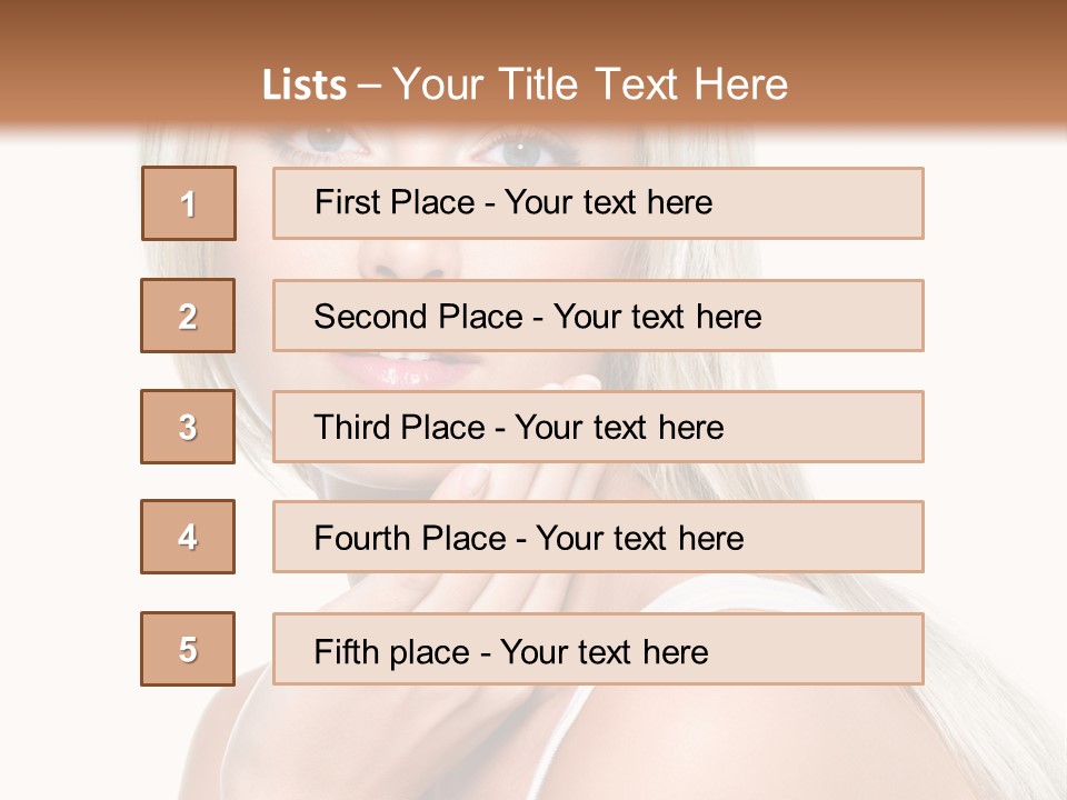 Serene Sensual Healthy PowerPoint Template