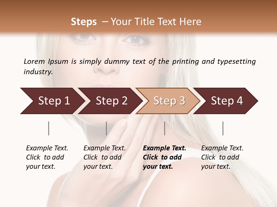 Serene Sensual Healthy PowerPoint Template