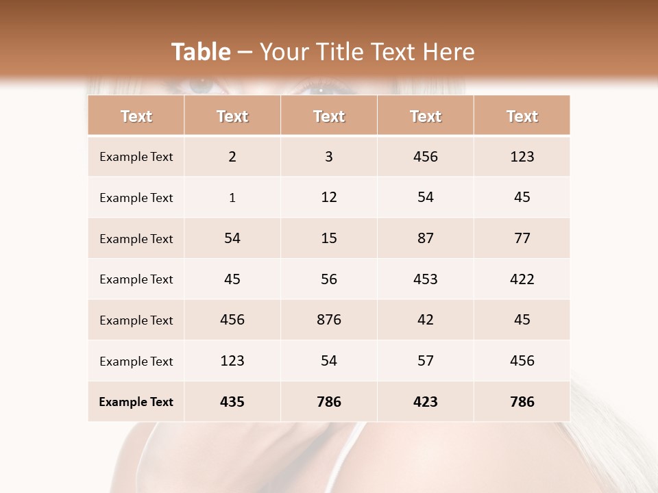 Serene Sensual Healthy PowerPoint Template