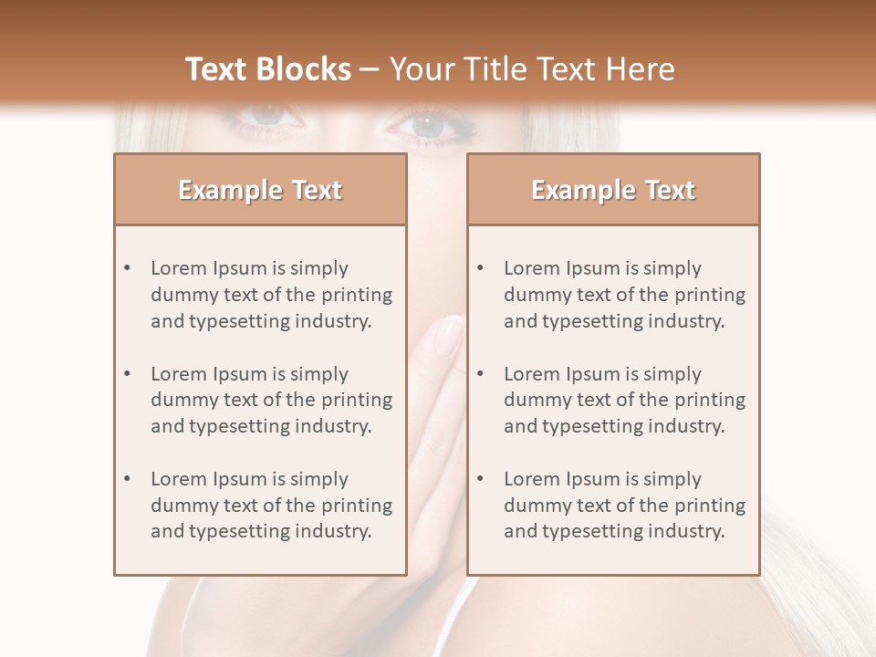 Serene Sensual Healthy PowerPoint Template