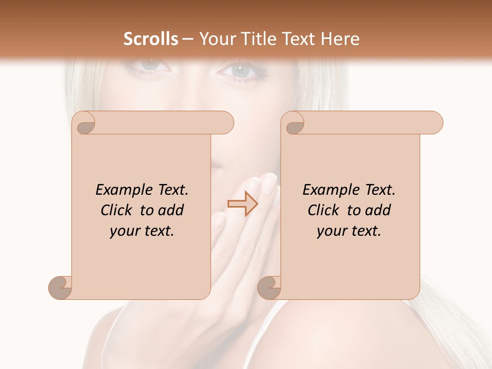 Serene Sensual Healthy PowerPoint Template