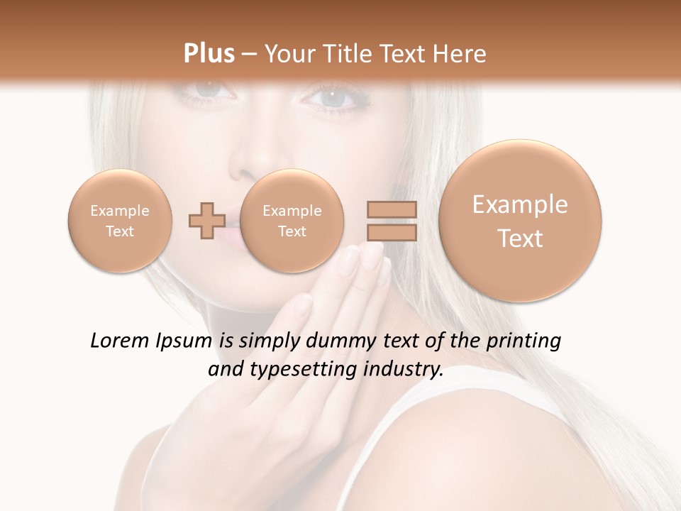 Serene Sensual Healthy PowerPoint Template