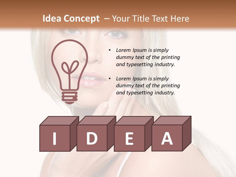 Serene Sensual Healthy PowerPoint Template