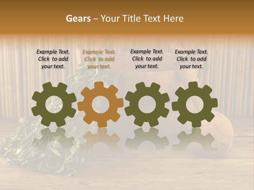 Treat Warm Table PowerPoint Template