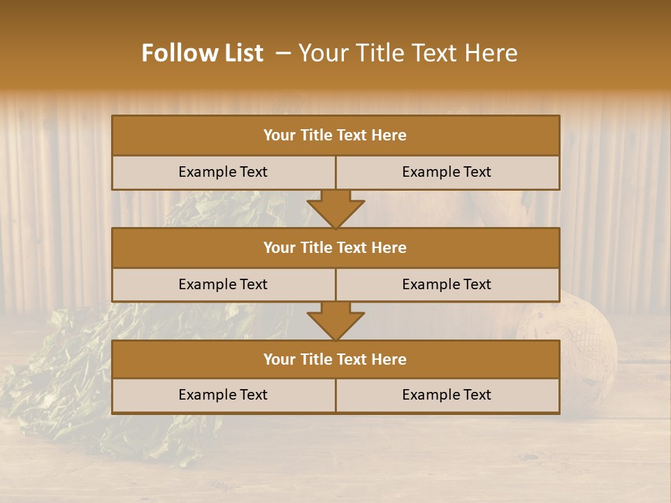 Treat Warm Table PowerPoint Template