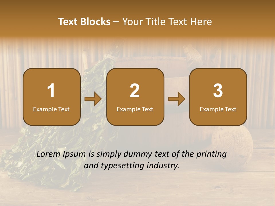 Treat Warm Table PowerPoint Template