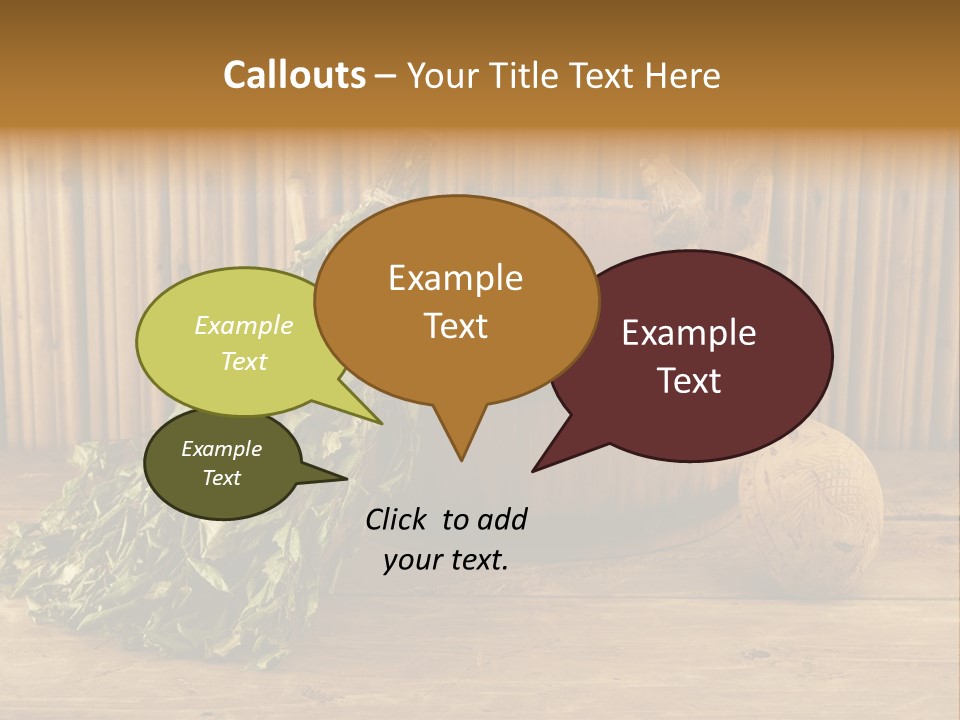 Treat Warm Table PowerPoint Template