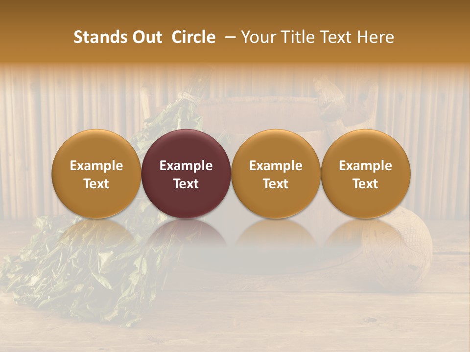 Treat Warm Table PowerPoint Template