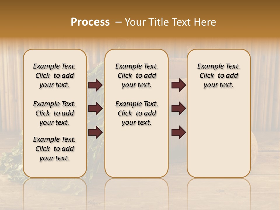 Treat Warm Table PowerPoint Template