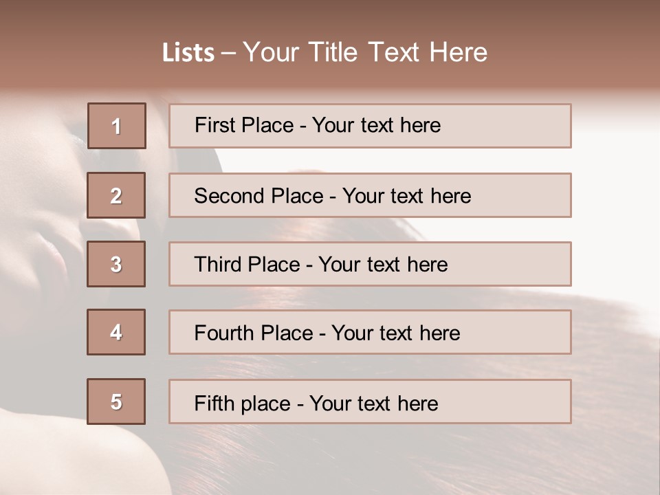 Long Luxury Style PowerPoint Template
