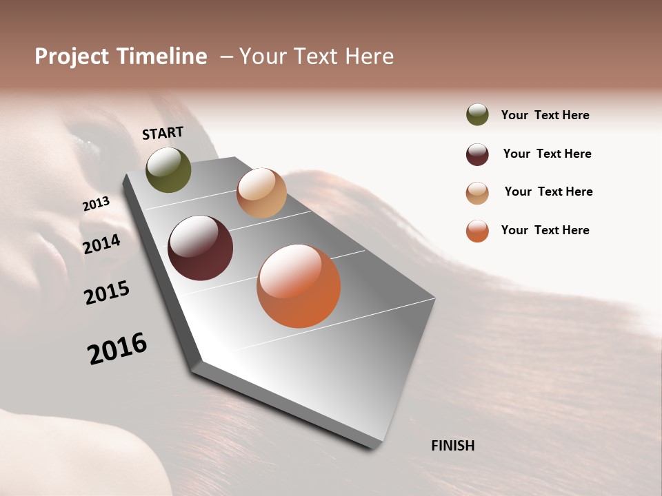 Long Luxury Style PowerPoint Template