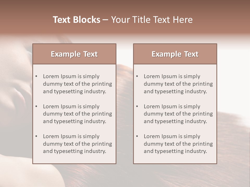 Long Luxury Style PowerPoint Template