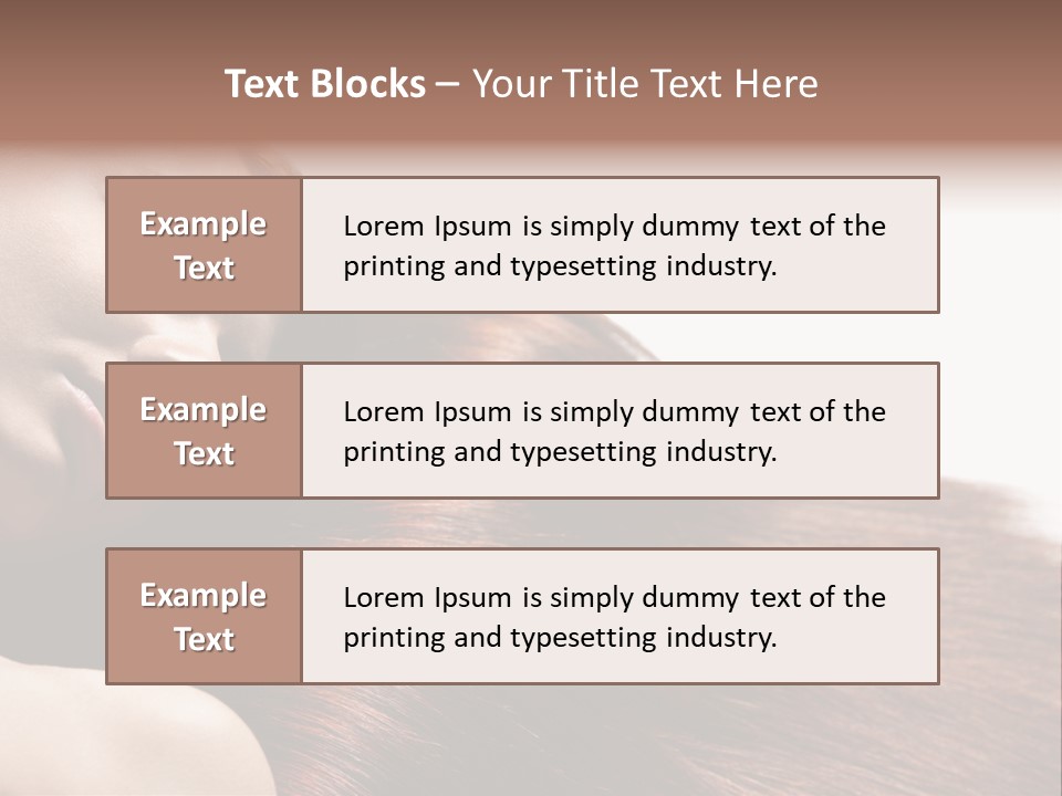 Long Luxury Style PowerPoint Template