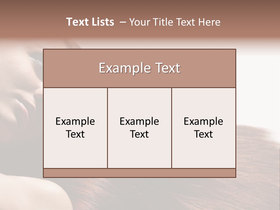 Long Luxury Style PowerPoint Template