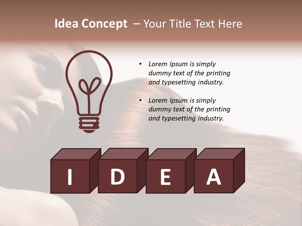 Long Luxury Style PowerPoint Template