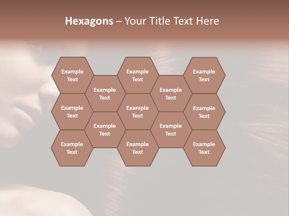 Healthcare Naked Makeup PowerPoint Template