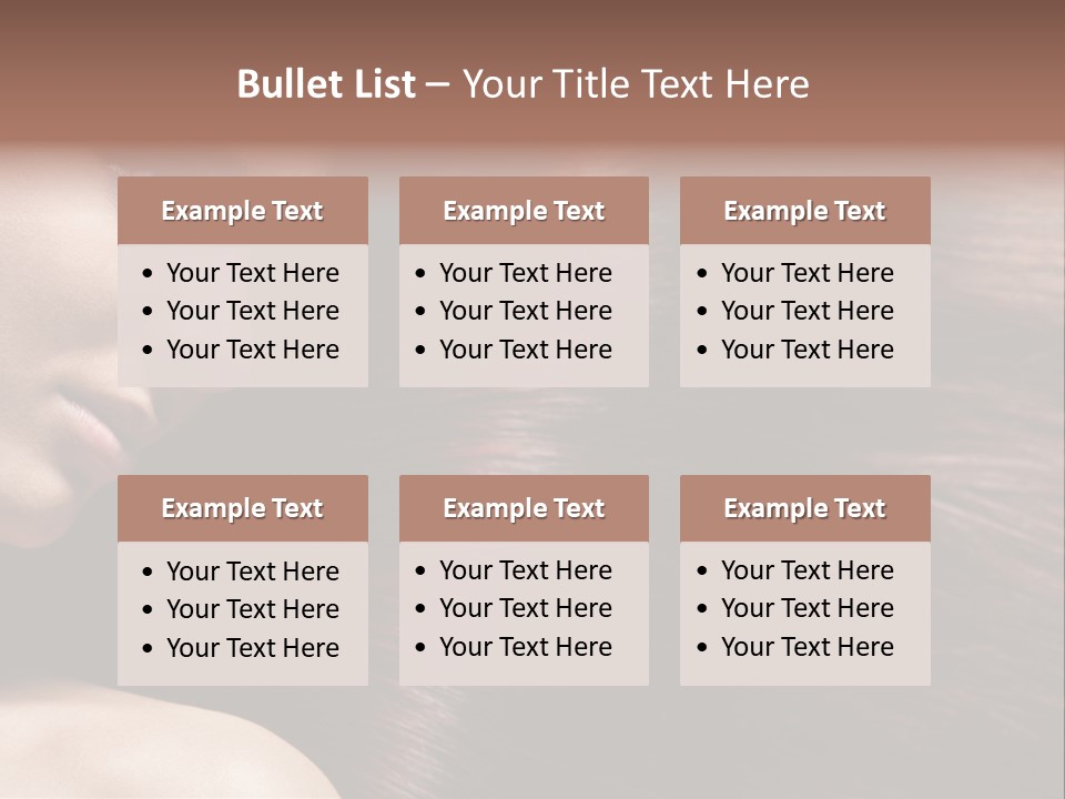 Healthcare Naked Makeup PowerPoint Template