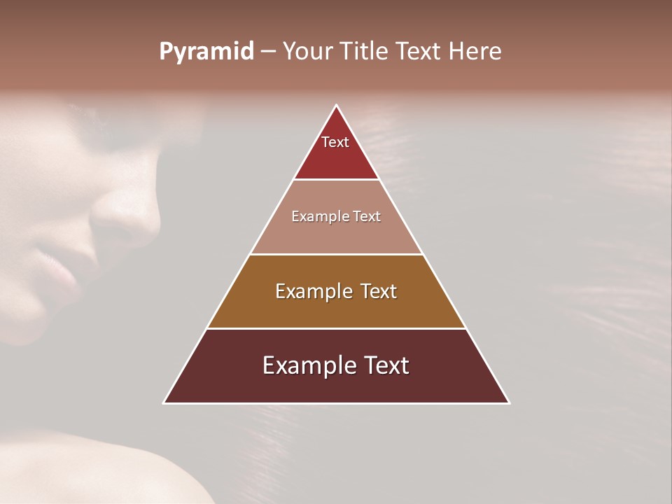 Healthcare Naked Makeup PowerPoint Template