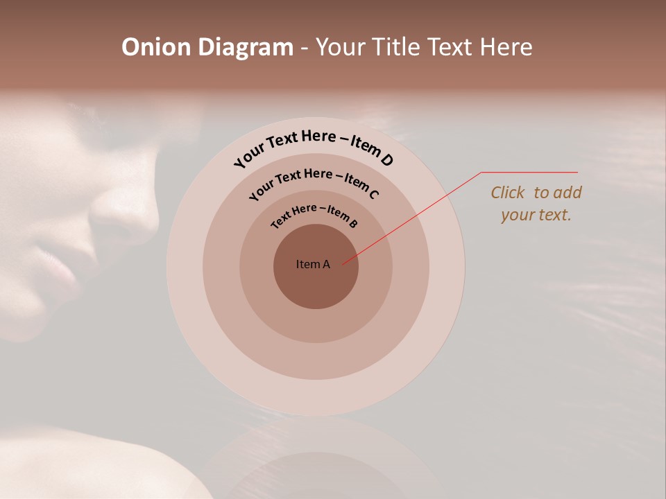 Healthcare Naked Makeup PowerPoint Template