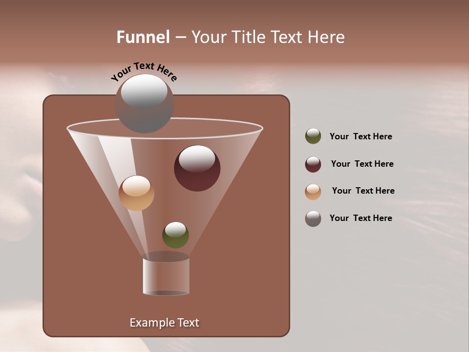 Healthcare Naked Makeup PowerPoint Template