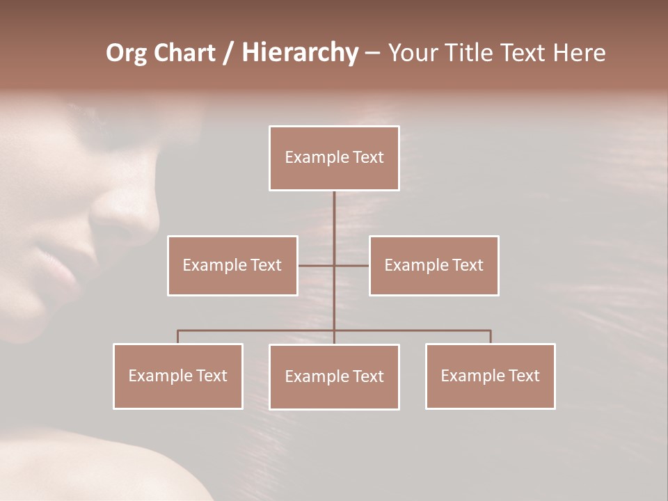 Healthcare Naked Makeup PowerPoint Template