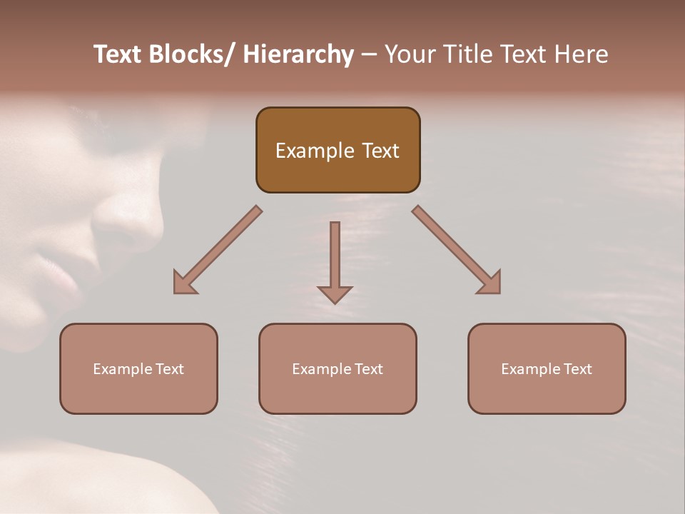 Healthcare Naked Makeup PowerPoint Template