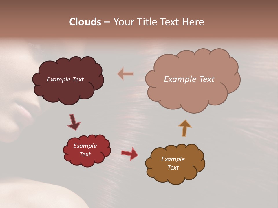 Healthcare Naked Makeup PowerPoint Template