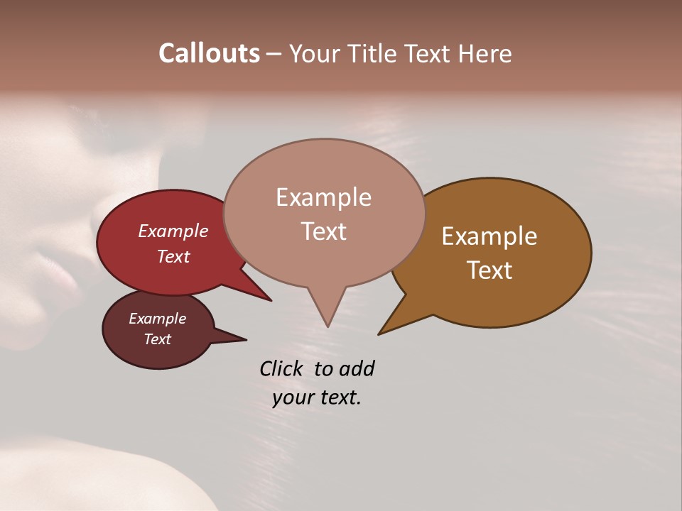 Healthcare Naked Makeup PowerPoint Template