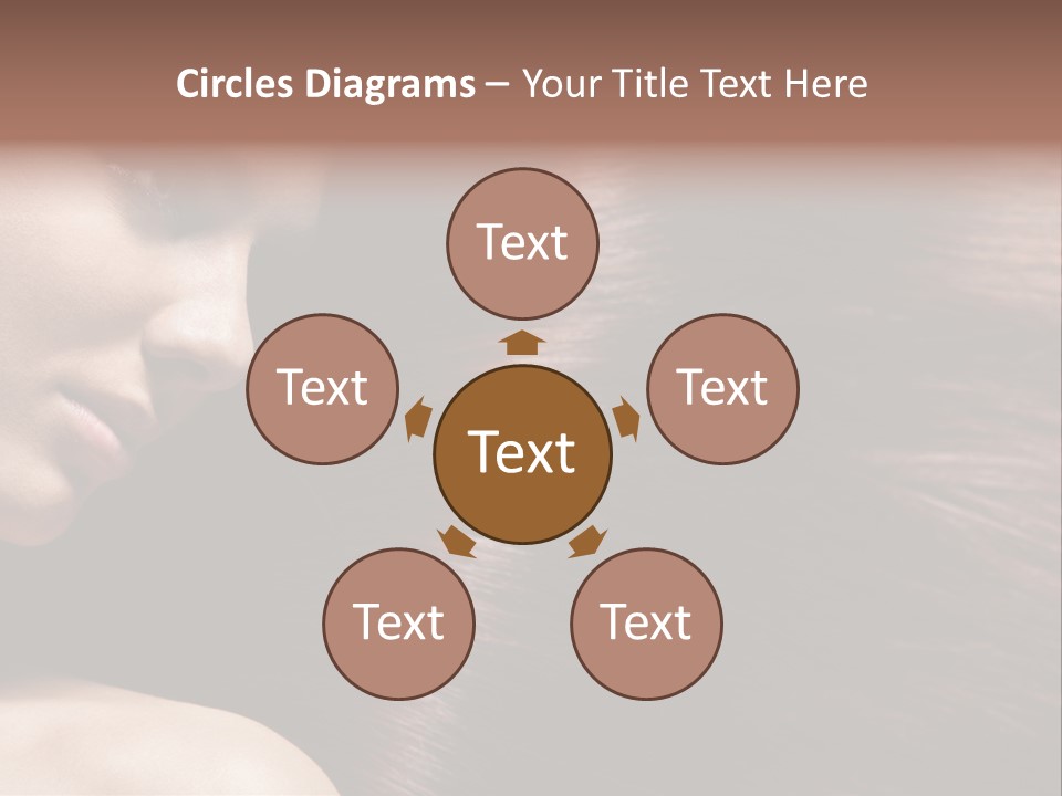 Healthcare Naked Makeup PowerPoint Template