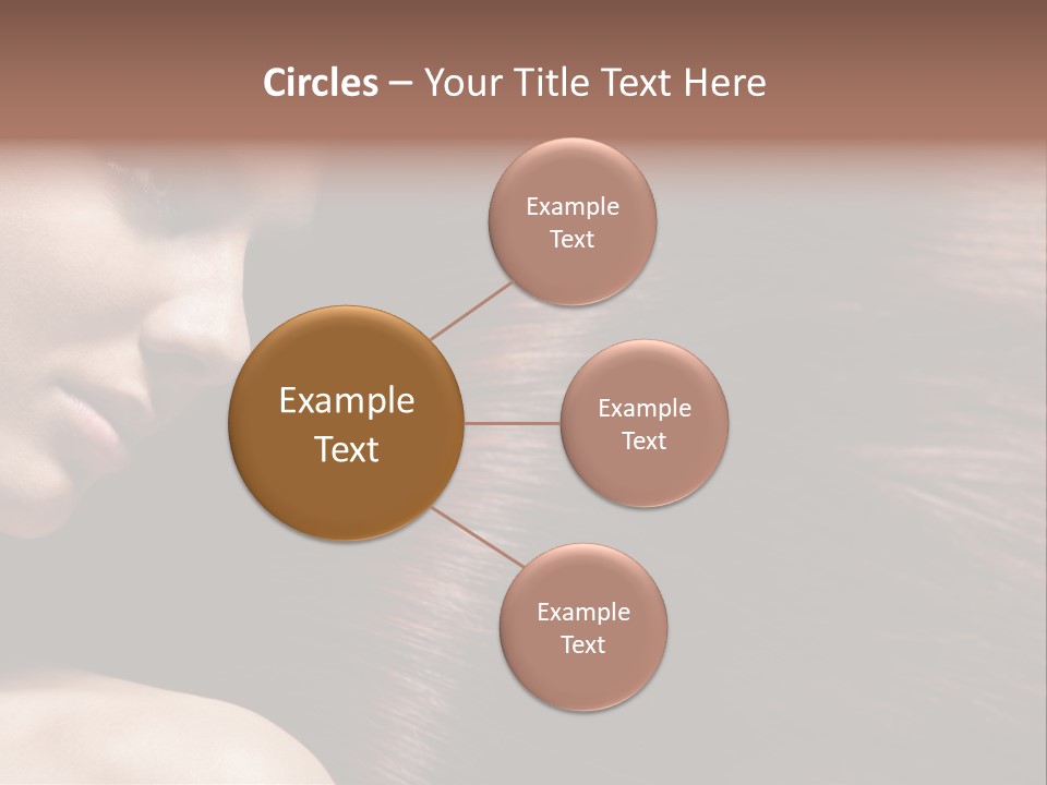 Healthcare Naked Makeup PowerPoint Template