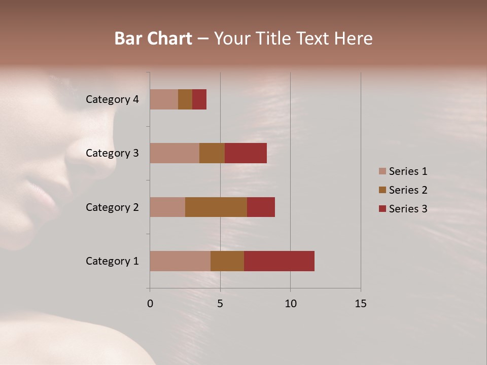 Healthcare Naked Makeup PowerPoint Template