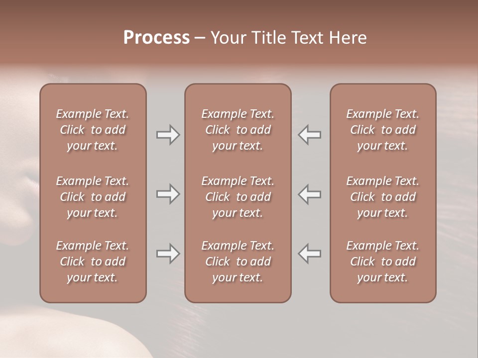 Healthcare Naked Makeup PowerPoint Template
