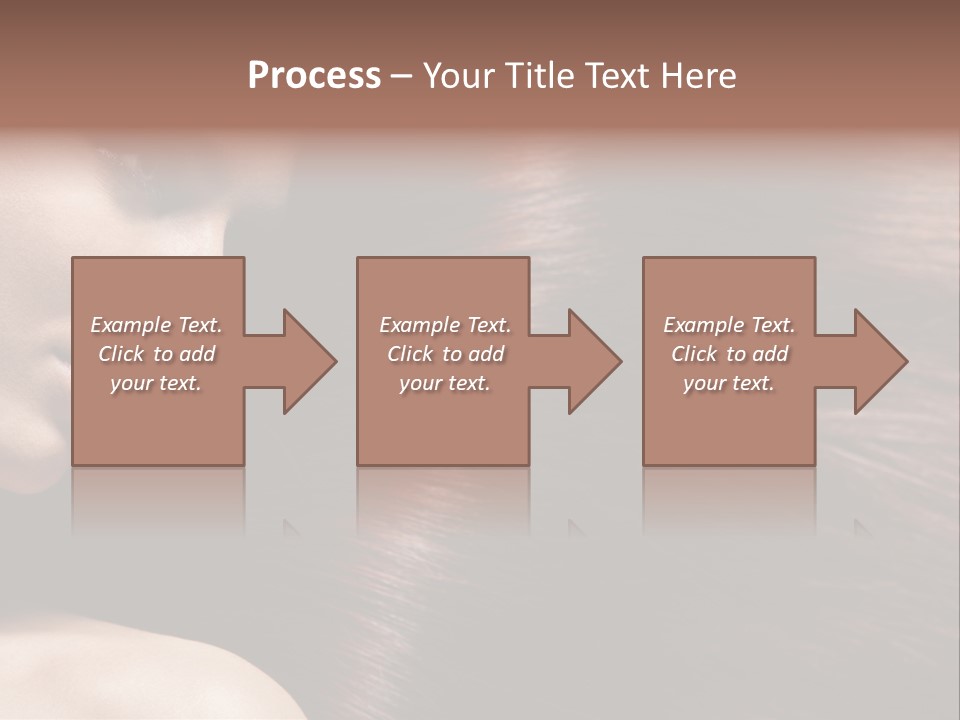 Healthcare Naked Makeup PowerPoint Template