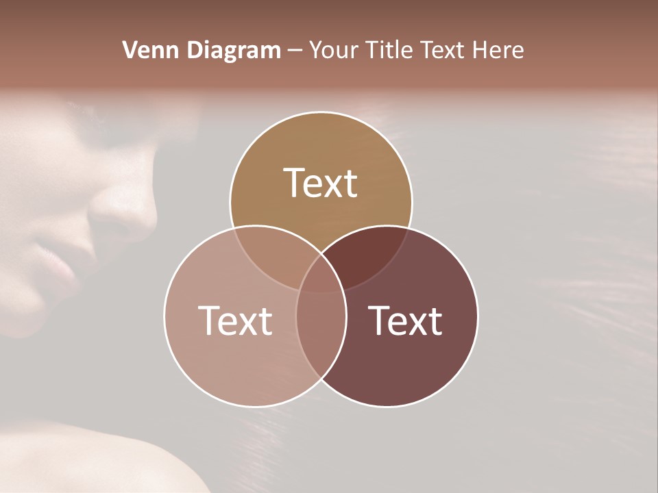 Healthcare Naked Makeup PowerPoint Template