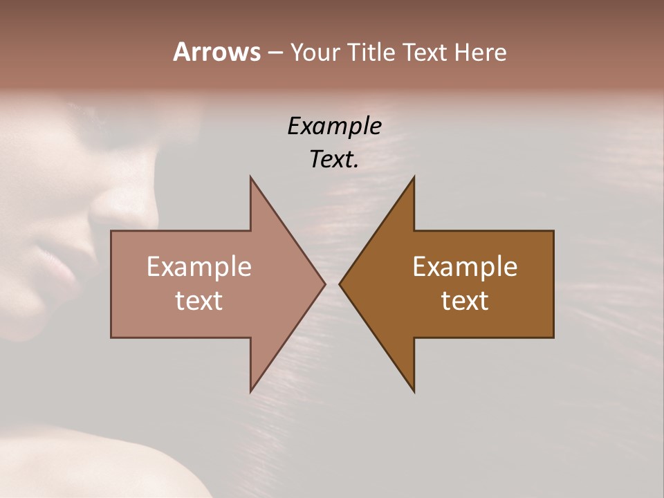 Healthcare Naked Makeup PowerPoint Template