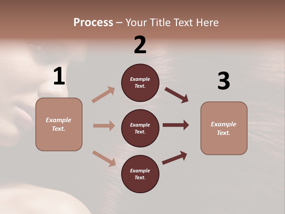 Healthcare Naked Makeup PowerPoint Template