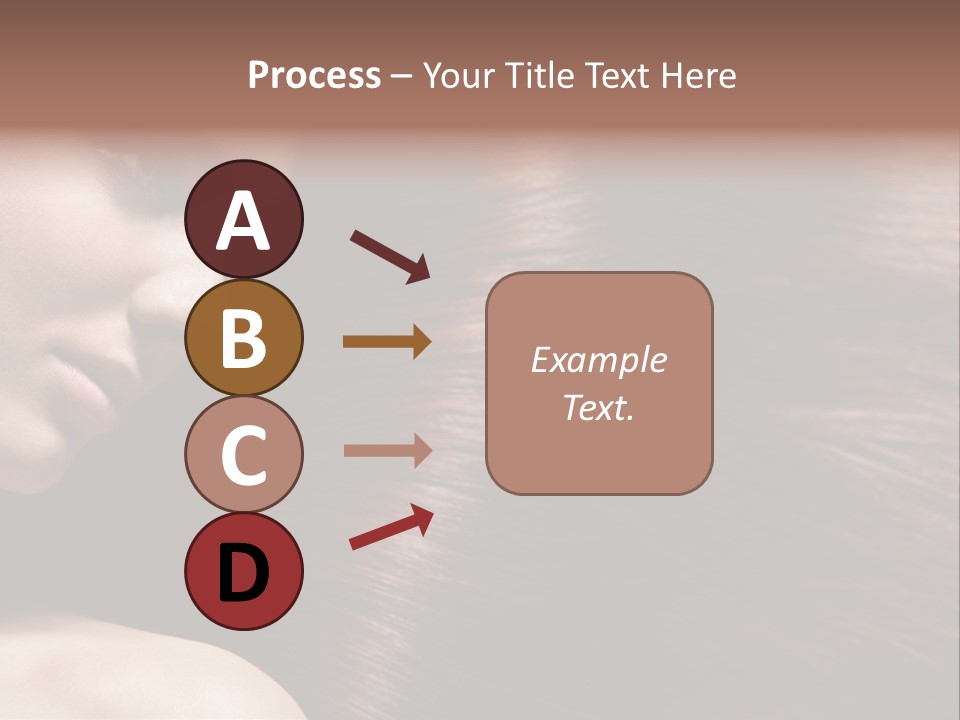 Healthcare Naked Makeup PowerPoint Template