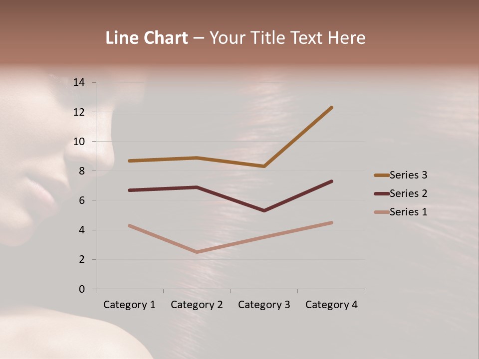 Healthcare Naked Makeup PowerPoint Template
