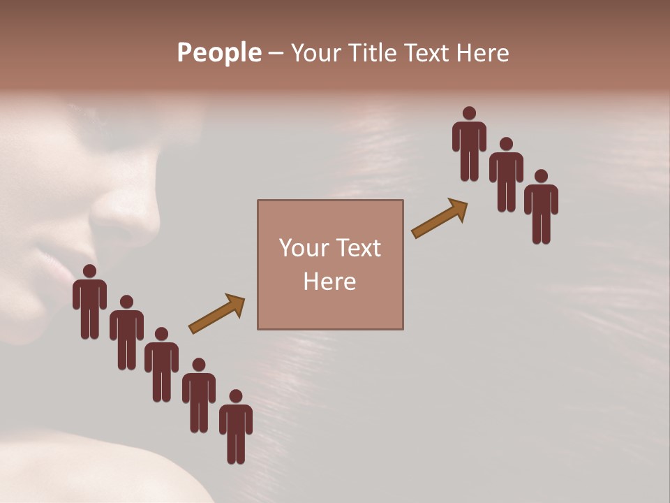 Healthcare Naked Makeup PowerPoint Template